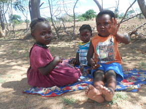 Some of our little ones at outreach