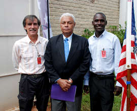 With US Ambassador at grant signing ceremony