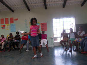 Pauline leads talk on relationships with our girls