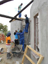 Roofing safe with cement at Tech Ctr