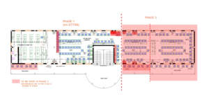 Creative seating plan by phase
