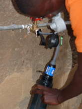 Student's drinking water station (one of two)
