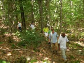 A walk in Nature for Laurel House uplifts