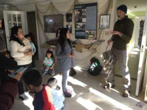Future naturalist learns about nature