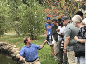 Pathways enjoys nature with naturalist Chris Evers