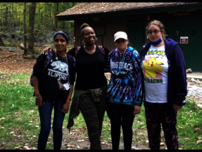 Linkup group of SPARC enjoying Cranberry Lake