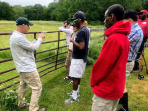 CBS group learning from a naturalist