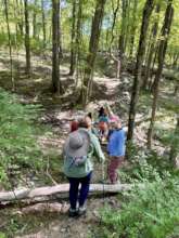 Active seniors at our September community walk.