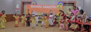 Children dancing to the beats of Bihu dance