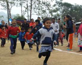 Children at our Annual Inclusive Sports Event