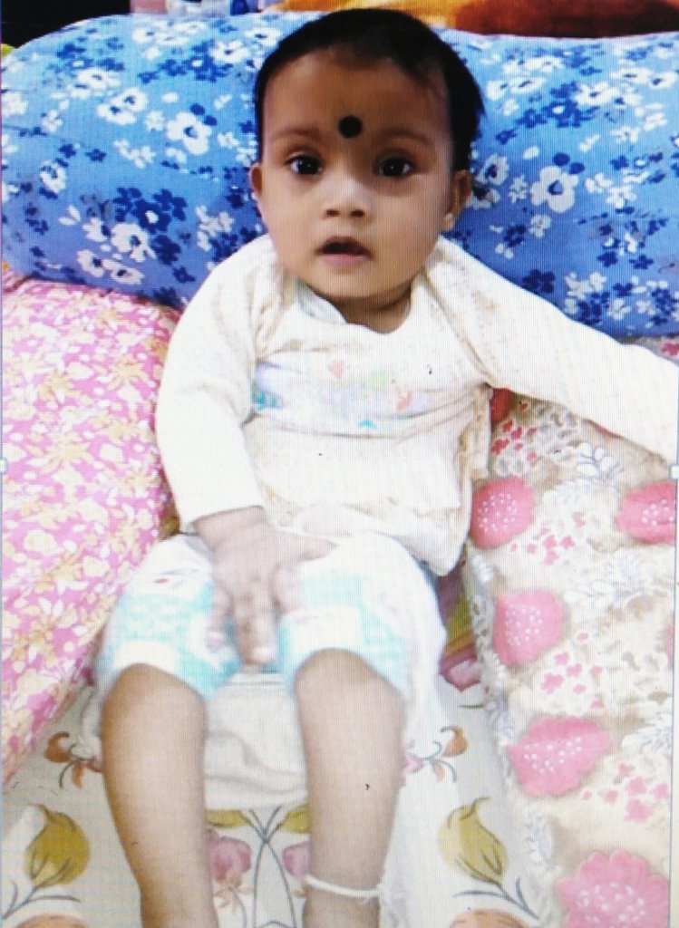 Apurva* sitting with minimal back support