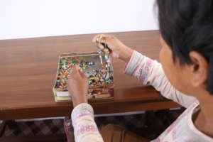 Story of Recovery: Embedding beads to cherish life