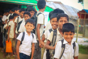 An Initiative to Make the Rohingya Children Smile