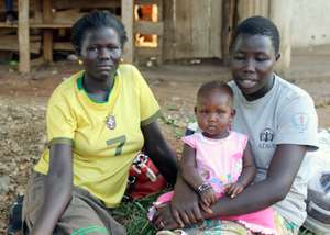 Agnes Idiongo left returned to S. Sudan