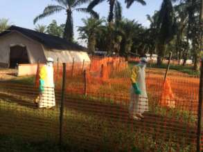 Doctors go to provide Ebola treatment