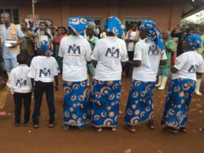 Six of eight new survivors in traditional outfits