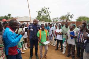 One of five cured Ebola patients from June 2019