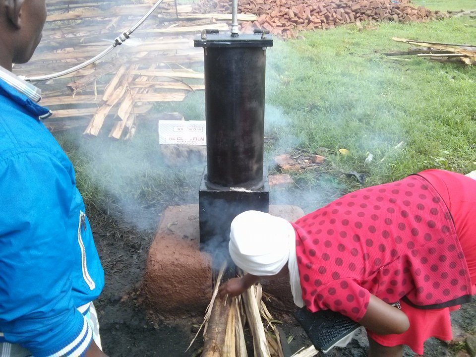 A herbal soap making machine for a youth group