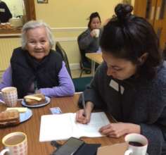 One of our Foodbank users