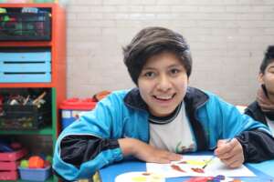 Alicia at school