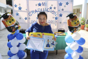 Paola Graduates from secondary school