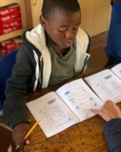 One on One Reading at the Holiday Programme