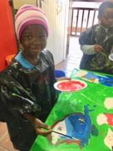 Art classes at our annual Holiday Programme