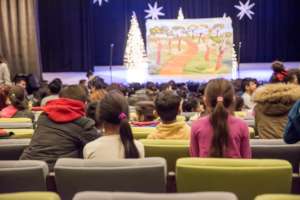 Drama play and Santa giving presents 2