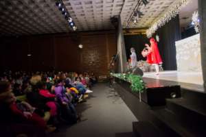 Drama play and Santa giving presents 4