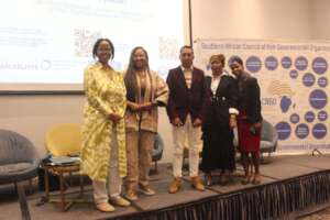 LHR Statelessness team at an advocacy event