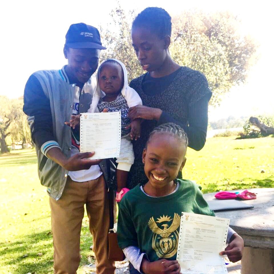 Save children from statelessness in South Africa