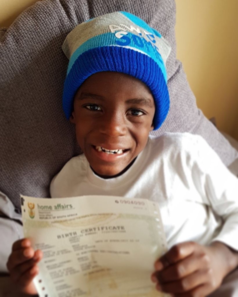 Save children from statelessness in South Africa