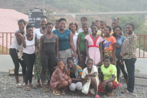 Young Ladies that attended the training
