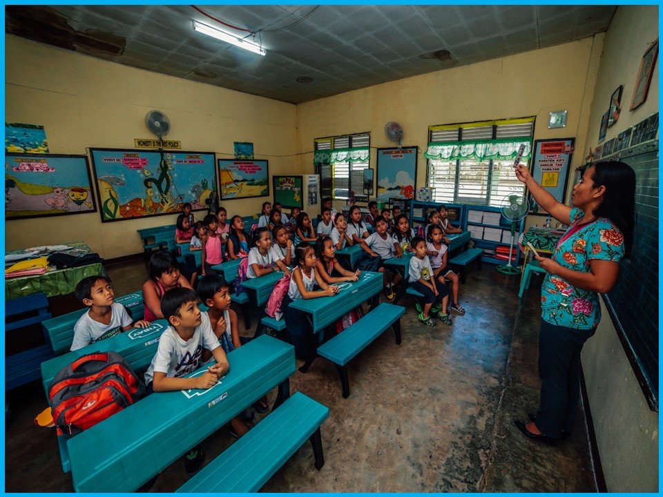 Reports on Give chairs for public schools in the PH GlobalGiving