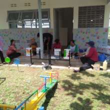 Teachers at the Hand Over Ceremony