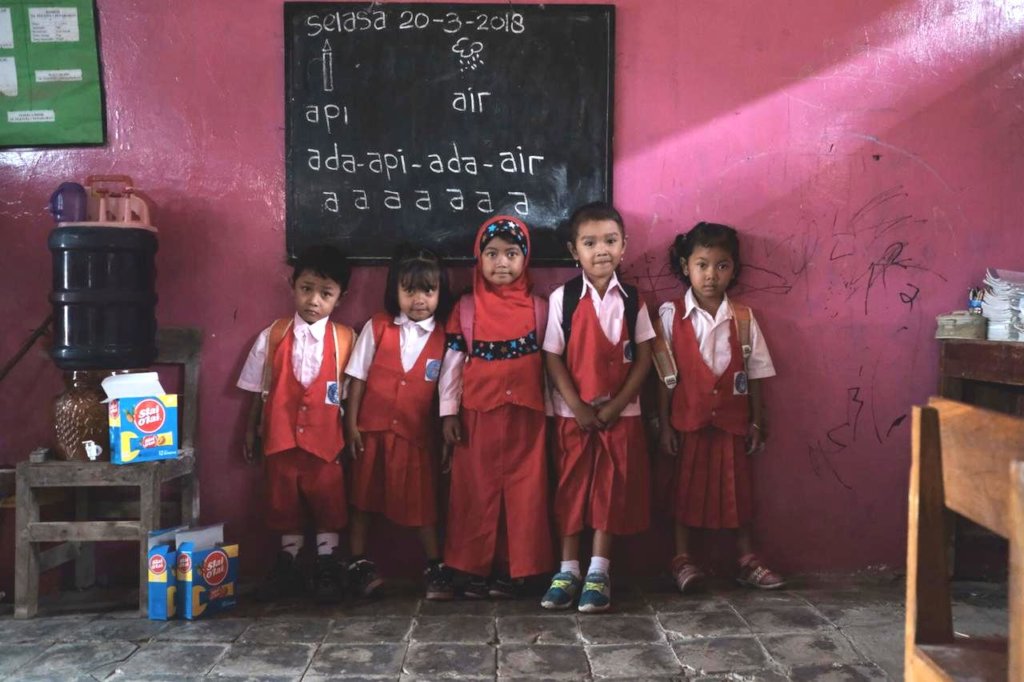 Build Child Friendly School in Indonesian Village