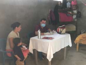 Our doctor consulting with a patient in Guazure