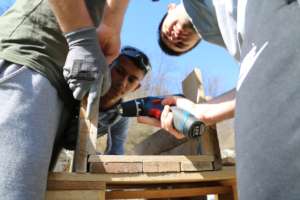 Learning woodworking to serve the community