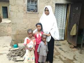 Widowed Aisha, and her children