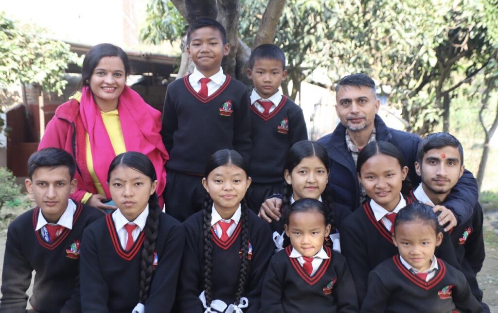 Education+care+mentorship for 100 Nepali children