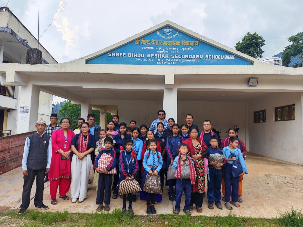Education+care+mentorship for 100 Nepali children