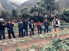 Ministries of Agriculture visit the farm
