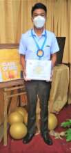Angelo's moving-up to Senior High School