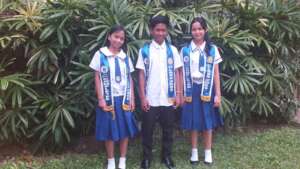 Lyka, Marky & Hannah's moving-up to Sr High School