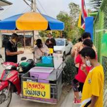 Providing employment through ice cream sales!