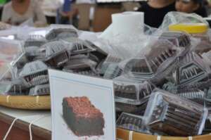 Brownies from the bakery were a big hit!