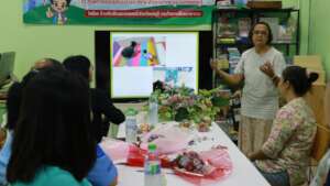 Margie presented the foundation projects