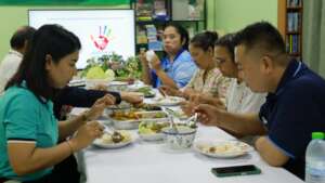 We enjoyed a lunch together too!