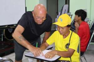 Gaining confidence with English