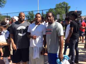 DeSean Jackson with Metroball Founders
